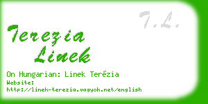 terezia linek business card